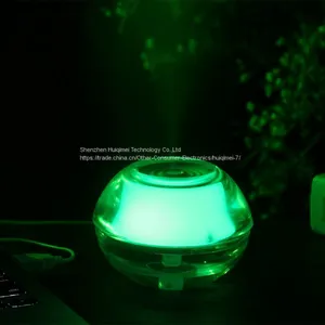 Fashion Style Aroma Humidifier With Led Night Light for Desktop thumbnail-2