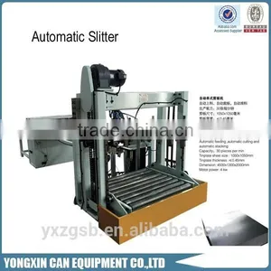Automatic Tinplate Sheets Single Slitter Machine thumbnail-1
