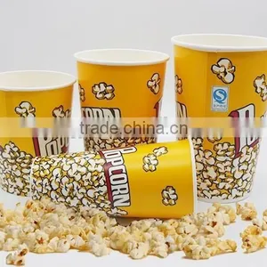 Popcorn Bucket Disposable Paper Material thumbnail-1