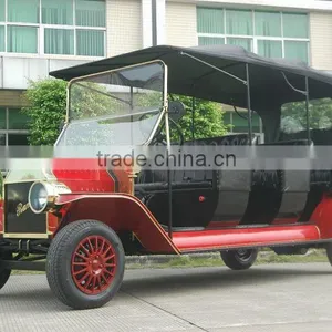 Resort 8 Person Classic Golf Vehicle Sightseeing Electric Vehicle thumbnail-6
