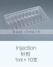 Transparent Pharmaceutical Pet Tray Non-toxic for Injection Solution thumbnail-1