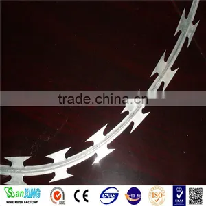 Galvanized Security Fence Razor Barbed Wire Zinc Panel thumbnail-4