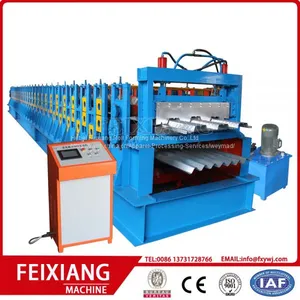 Galvanized Steel Metal Deck Floor Making Machine thumbnail-2