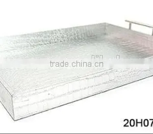 Popular Rectangular Tray With Two Metal Handles thumbnail-2