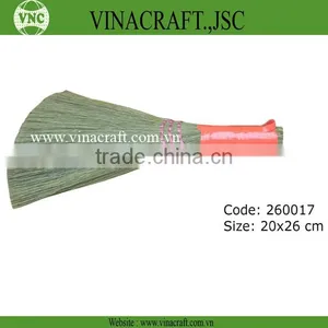 Small Grass Broom With Plastic Handle thumbnail-1