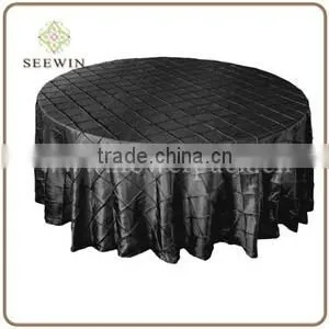 Pintuck Tablecloth Table Cover thumbnail-2