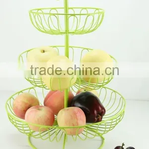 3 Tier Metal Fruit Basket thumbnail-1
