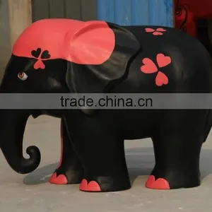 FRP Playground Display Elephant Mascot thumbnail-3