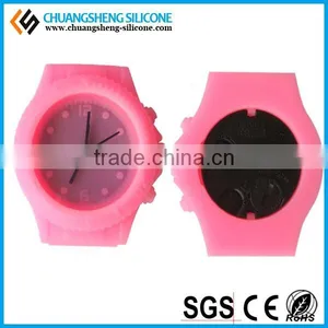 Unbreakable Silicone Alarm Clock, Silicone Wall Clock, Silicone Table Clock thumbnail-1