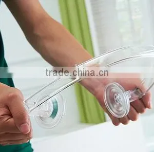 Plastic Single Towel Rack With Sucker thumbnail-2