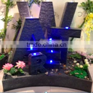 26 Letters Free Design Large Outdoor Garden Fountain thumbnail-1