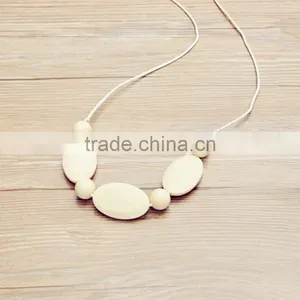 Safe Jewelry Teething Necklace for Mom and Baby Teether Baby Gift thumbnail-2