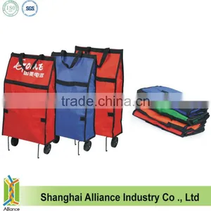 New Vegetable Folding Wheeled Lightweight Shopping Trolley thumbnail-1