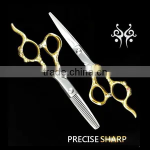 Special Handle Bull Type Hairdressing Scissors for Sale thumbnail-2