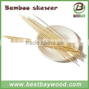 Rotating Bbq Skewer/ Factory Directly Manufacturing Disposable Bbq Bamboo Skewers thumbnail-4