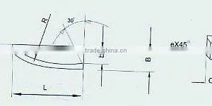 GB5245-85 And YS/T79-1994 Standard Welding Blade--For Reaming Bit thumbnail-1