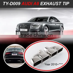 Stainless Muffler Tip in Exhaust Pipe for Audi A8 thumbnail-1