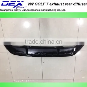 Car PP Material V~W GOLF 7 Exhaust Rear Diffuser thumbnail-1