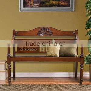 Teak Wood Bench Model Sun thumbnail-1