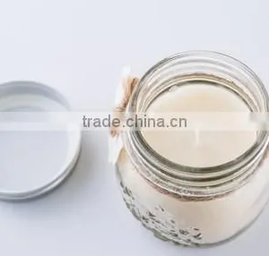 Apple Arome Home Decoration Use and Aromatherapy Type Scent Glass Jar Candle With Lid thumbnail-3