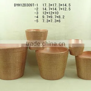 Ceramic Flower Planter Pot Christmas Series thumbnail-4