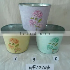 Newest Metal Zinc Flower Pot thumbnail-1