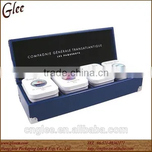 Chinese Tea Packing Boxes 4 Compartment Tea Storage Box thumbnail-1