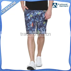 Summer Fashionable Easy Latest Custom Polyester Sport Men Shorts Beach Wholesale Cotton Short Casual Man Fashion Pants 2017 thumbnail-1