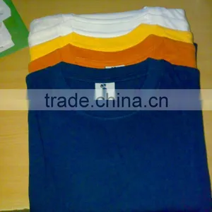 Mens Basic Round Neck Blank Cotton T-Shirt thumbnail-1