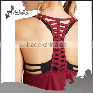Women's High Gym Wear Wholesale Racer Back Gym Wear thumbnail-3