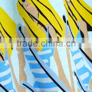 Sexy Bikini Girls Printed T-shirt on Beach thumbnail-4