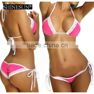 7 Colors Open Hot Sexy Photo Image Bikini Swimwear Sexy Swimsuit thumbnail-4