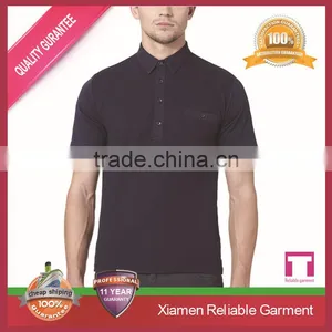 Men's Bodybuilding Soft Custom China Factory Polo Shirt Wholesale OEM Supplier in China thumbnail-4