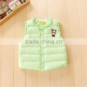 Wholesale High Quality Frozen Vests of Children Fur Vest for Kids Winter Vest for Babies thumbnail-6