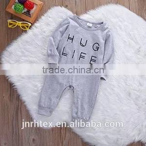 100% Cotton Custom Design Print Baby Clothing Onesie thumbnail-5