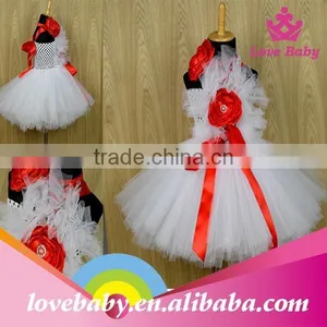 Ballet Princess Flower Baby Girl Fluffy Dress For Children Wear Kids Dresses LBE4092226 thumbnail-6