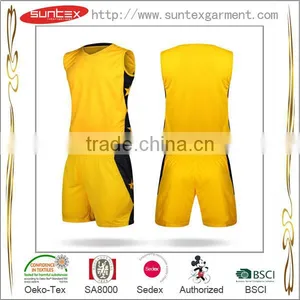 Suntex Custom Basketball Uniform Breathable New Style Basketball Jersey thumbnail-2