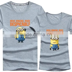 New Design Hot Sale Funny Couple T Shirts With Factory Price thumbnail-5