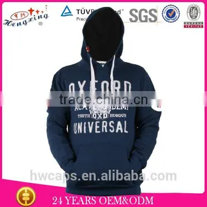 100% Quality OEM Wholesale Mens no Zipper Hoodie Jacket Solid Color thumbnail-1