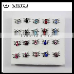 Wholesale China Factory Halloween Spider Fancy Earring thumbnail-4