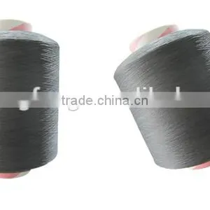 2s/1 Semi Virgin Polyester Spun Yarn Dyed Color 1.67kg/cone Paper Yarn in China thumbnail-1