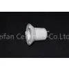 White / Red 95% / 99% / 99.7% Al2O3 Alumina Ceramic Lamp Holder, Bulk Density 3.6 thumbnail-1