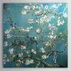 Hand-painted Almond Branches in Bloom,San Remy,c.1890 Oil Painting by Vincent Van Gogh With Stretched Frame Framed Oil Paintings thumbnail-1