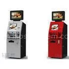Cash Dispenser , Card Reader Bank ATM Machines Stainless Steel Kiosk With Keyboard thumbnail-1