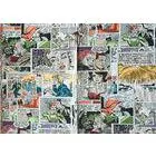 Cartoon Pattern Jacquard Fabric / Black And White Jacquard Fabric thumbnail-1