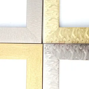 J05074&J05080 Series Modern Art Frame Moulding | Contemporary Styles | Wholesale | Hualun Guanse Polystyrene Frame Moulding For Picture, Paintings thumbnail-2