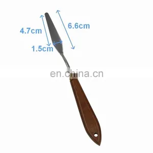 Brown Wooden Handle Palette Knife thumbnail-2