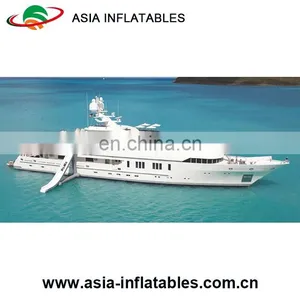 Mega Inflatable Water Slide in Sea/Inflatable Floating Slide/Customized Inflatables Slide for Yacht thumbnail-4