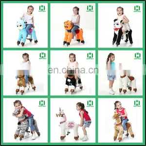 HI CE Walking Mechanical Horse Riding Toys for Sale thumbnail-2