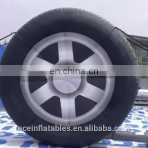 Hot Sale Funny Black Inflatable Roller Wheel for Adults thumbnail-4